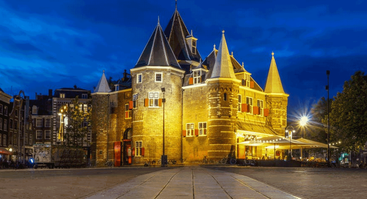Amsterdam at night