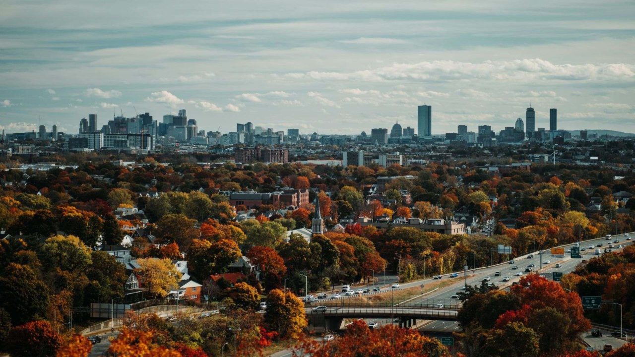 Boston area view