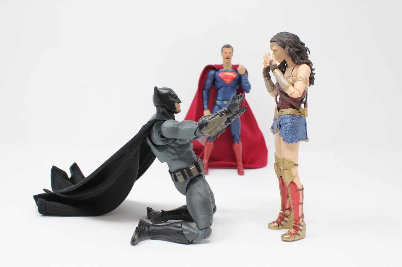 superman, batman and wonder woman