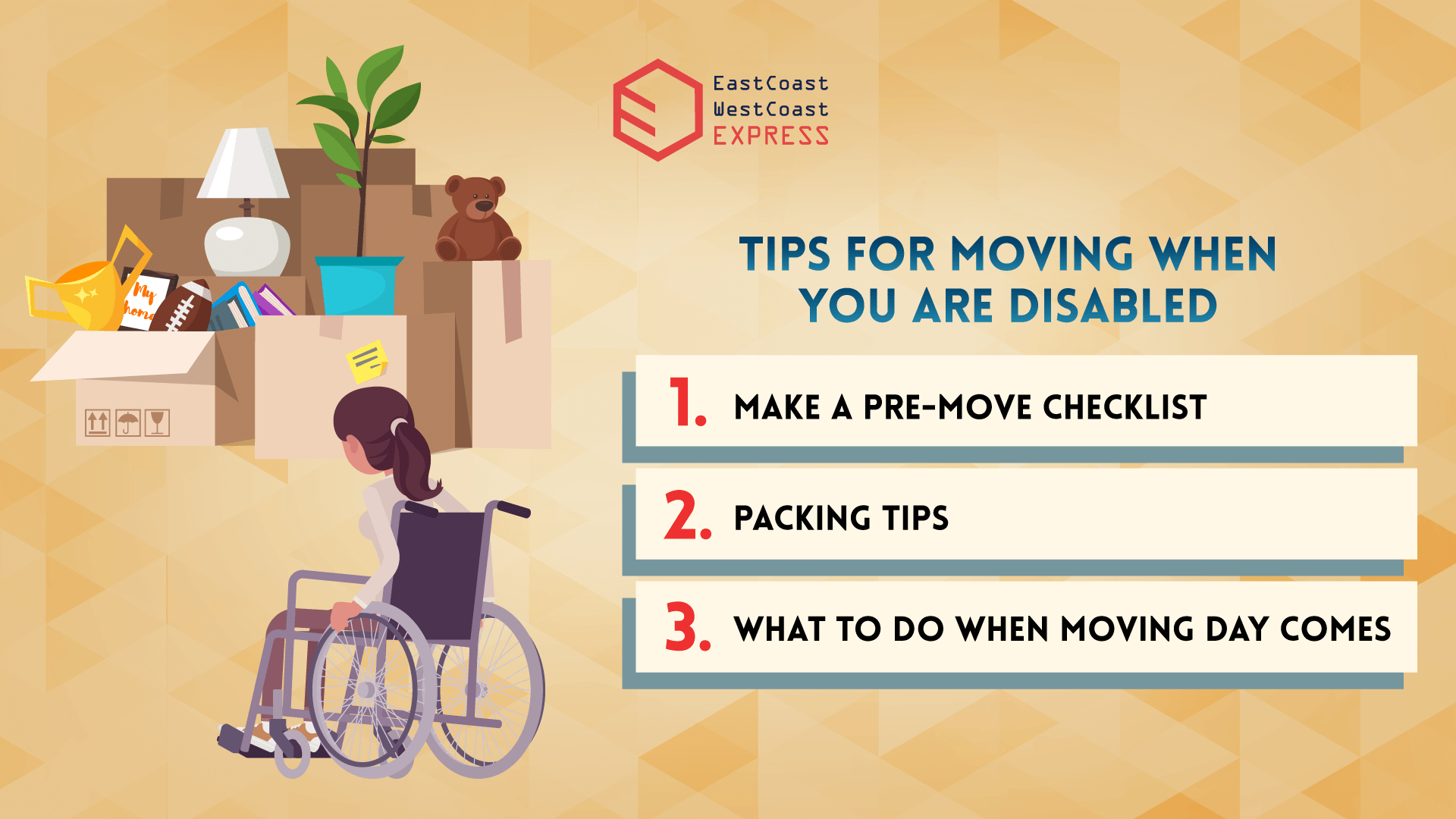 Tips for Moving When You Are Disabled East Coast West Coast Movers
